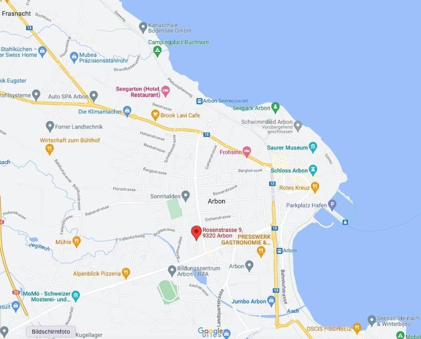 Charmante Und Zentrale Wohnung Am Weiherpark Arbon Zewnętrze zdjęcie